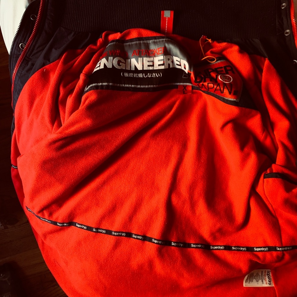 Men’s Superdry Jacket, size XL. Worn once.